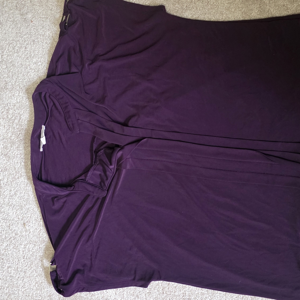 PerSeption Concept Deep Purple Top